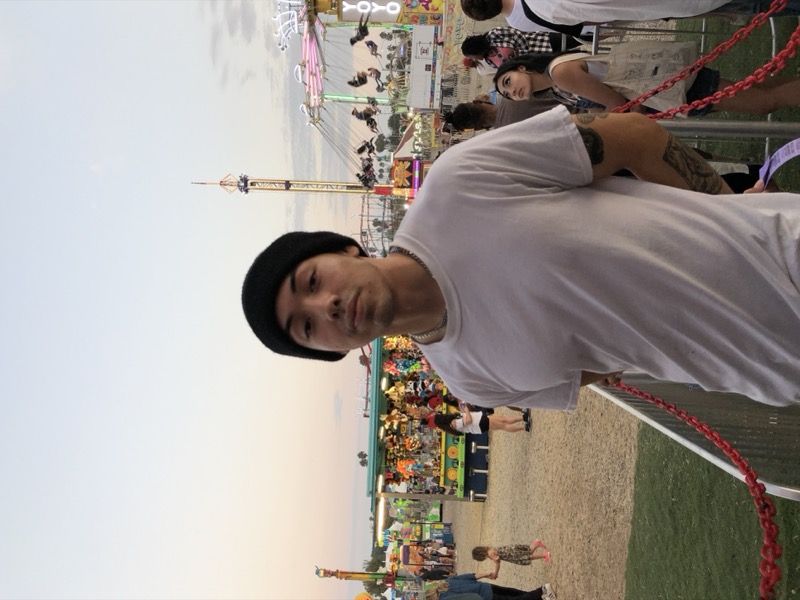 david at the county fair